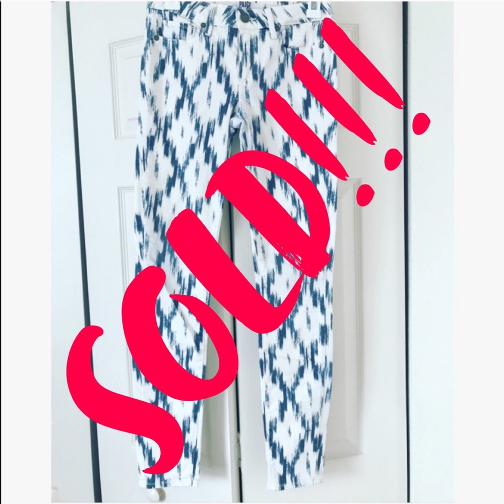 ‼️SOLD‼️👖Off White & Navy Jean👖!